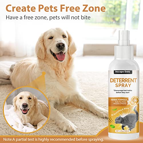 Inscape Data Cat Deterrent Spray, Effective Cat Repellent Furniture