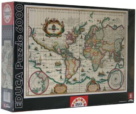 puzzle mapamundi 6000 piezas