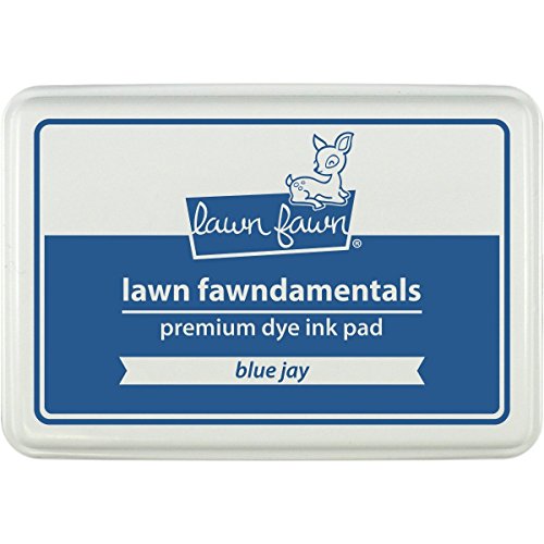 Lawn Fawn LAWLF1192 Fawndamentals Ink Pad Dye, Blue Jay