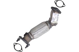 Exhaust Front Flex Pipe Compatible for 2011-2014 Hyundai Sonata 2.4L | Stainless Steel | Northeastern Exhaust | Free Gaskets Included | Direct-Fit