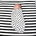 Fitted Jersey Cotton (2 Pack) Gray, White stripes
