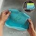 WeeSprout Waterproof Silicone Baby Bibs - Set of 2, Easy to Clean, Soft & Comfortable, for Boys & Girls, Wide Pocket Catches Food, Adjustable & Toddler Proof