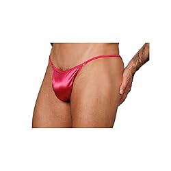 Body Aware Magenta Satin Tanga Brief