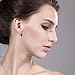 Gem Stone King 1.20 Ct Sky Blue Topaz Gemstone 14K Yellow Gold Stud Women's Earrings