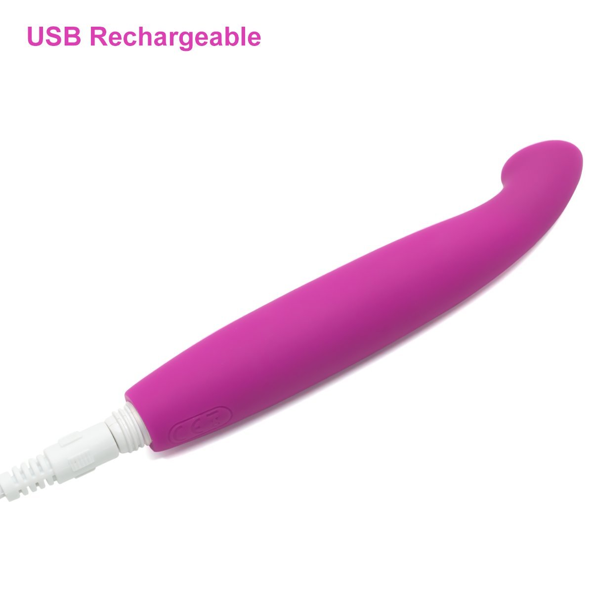 SVAKOM SARA Rechargeable G-Spot Vibrating Vibrator Powerful Vagina and Clitoris Stimulator Dildos Massager for Women or Couples (Purple)
