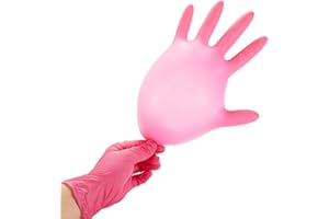 Kids Gloves Disposable, Nitrile Glove for 7-14 Years - Latex Free, Powder Free - for Crafting, Gardening, Cooking