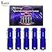 Goldenguy 5 Pack Mini Flashlights LED Torch 300lm Adjustable Focus Zoomable Q5 Cree Tactical Light