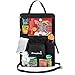 KemptKoala Ultimate Car Backseat Organizer w/Touch Screen Friendly 17” Tablet Pocket & Cup Holder – #1 Guaranteed Back Seat Car Organizer for Kids w/Handy Pockets for Wipes, Toys etc. Size: Large