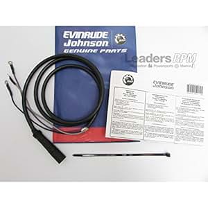 Amazon.com: Evinrude/Johnson/OMC New OEM instrument Tach ... evinrude johnson omc new instrument tach wiring harness 174732 