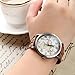 Brown Leather Watch World Map Watches Vintage Map Watch Christmas Gift