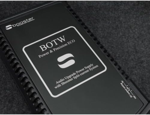 Sbooster BOTW P&P ECO 15v-16v High-Performing Power Supply for Various DACs/Preamps/Headphone Amps