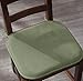 Ellington Home Non Slip Memory Foam Seat Cushion Chair Pads With Ties - 17