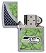 Zippo NFL Seattle Seahawks Street Chrome Pocket Lighter, One Size