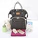 【New 】 Diaper Bag Backpack, Multi-Function Waterproof Maternity Nappy Baby Diaper Bags - Large Capacity - Durable - Stylish - Dark Gray