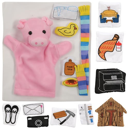 If You Give A Pig a Pancake Puppet & Props Set