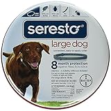 Bayer Seresto Kills and Repels Ticks, Fleas and Lice Collar for Large Dog over 8 kg 70 cm Registed Airmail
