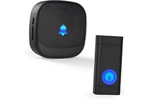 Classroom Doorbell for Teachers Waterproof Doorbell Button 1000Ft Range 130dB Adjustable Volume Kids Room