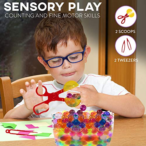 Li’l Gen Water Beads with Fine Motor Skills Toy Set, NonToxic Water