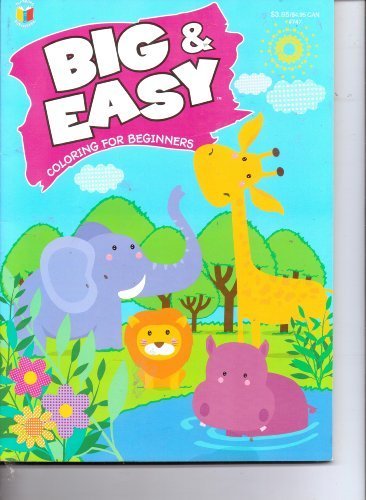 Playmore Big & Easy Coloring Book Ast