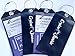 [4 Pack] Cruise Luggage Tag Holders for Carnival, NCL, Princess and MSC Cruise Ship Essentials. Luggage Tags for Suitcases.