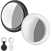 2 Pack Air Tracker Tag with Silicone Protect Cover, Item Finder Smart Tags Works with Find My App (iOS Only), Luggage Tracker for Keys,Suitcase,Wallets
