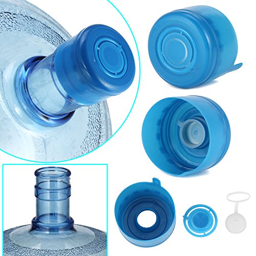 Water Bottle Caps Gallon Snap On Cap Reusable Lid Drinking Primo 5pcs