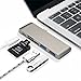 USB C Hub, FIESAND 5 in 1 Type C Adapter with Power Type C Charging Port, 2 USB 3.0 Ports and SD/Micro SD Card Reader for MacBook Pro2015/2016/2017/Google Chromebook and More Type C Devices