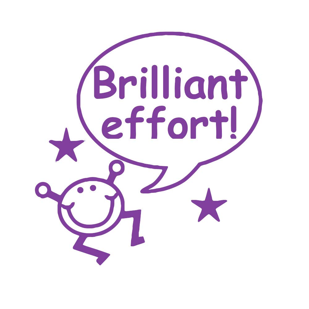 Brilliant Effort Stamper - Purple