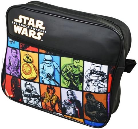 Star Wars TMSTAR001049 Boy Junior Retro Courier Multi Despatch Bag