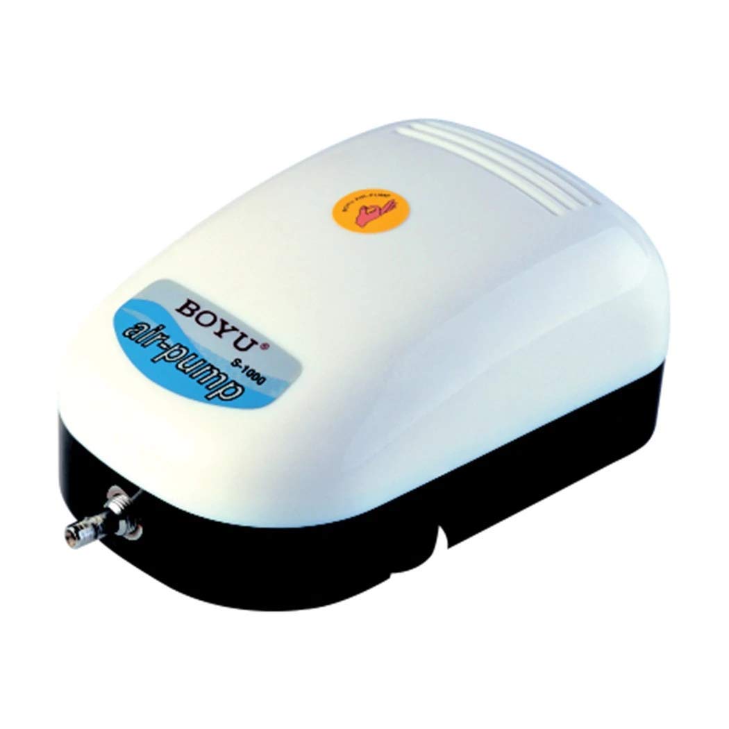 BOYU S-2000 Adjustable Air Pump for Fish Tanks and Aquariums