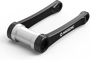 Black Rear Suspension Lowering Linkage Arm Kit Compatible with 125 150 SX 2016-2020,250 350 450 SX-F 2016-2020,250 300 XC 201