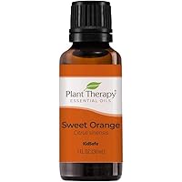 Plant Therapy Sweet Orange Essential Oil 100% Pure, Undiluted, Natural Aromatherapy, Therapeutic Grade 30 mL (1 oz)