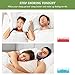 Snoring Solution Stop Snoring Chin Strap, Anti Snoring Chin Strap Snore Reduction Adjustable Snore Relief Chin Strap Mouth Breathers Sleep Aid Devices Stop Snoring Devices For Men (Black and blue)