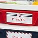 IRIS 5 Drawer Storage & Organizer Chest, Assorted Colors, Boy