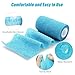 LotFancy Vet Wrap, 4 Inch x 5 Yards, 10 Pack Self Adhesive Bandage Wrap, Non-Woven Cohesive Bandage, First Aid Tape for Horses Dogs Cats Elbow Ankle, Assorted Color
