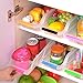 Pink-day Refrigerator Box - Kitchen Storage Collecting Basket Fruit Organizer Rack Holder