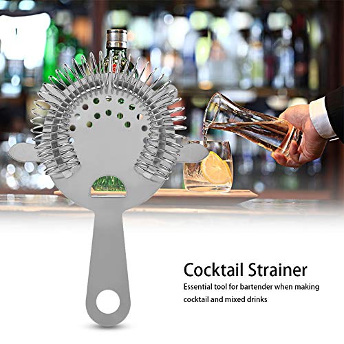 Edelstahl Cocktail Sieb für professionelle Barkeeper Bar Siebe Filter Tool für Bars Restaurant Home – Bild 5