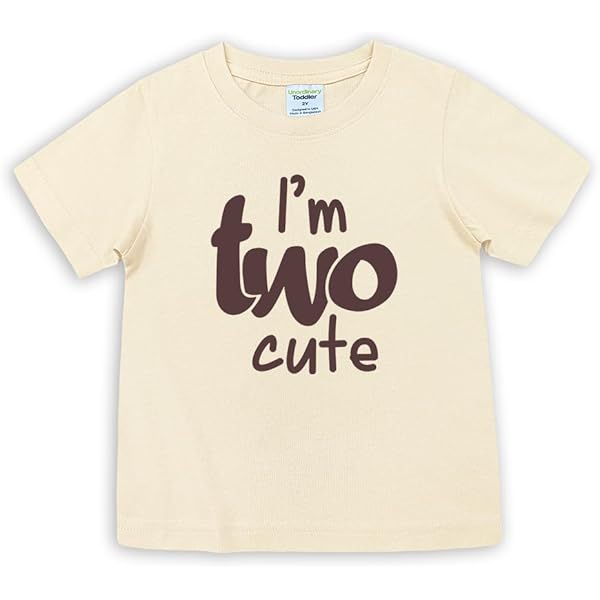 2nd Birthday Outfit Girl "In My 2 Year Old Era" Toddler Birthday Shirt - Cotton Blend Tee 1 Year Old Girl Clothes