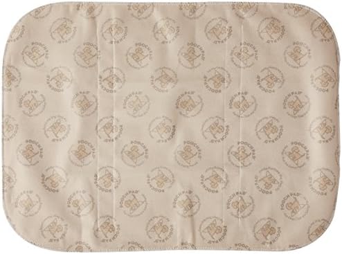 PoochPads Training Pad (2 Pack), Beige, Medium/20" x 27"