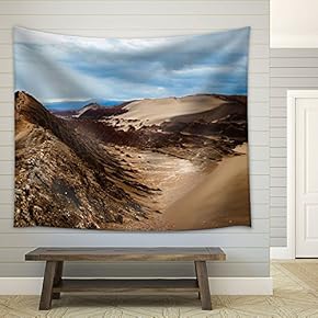 Landscape of Wasteland - Fabric Wall Tapestry Home Decor - 51x60 inches