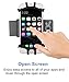 Air Sports Armband, Running Workout Sport Armband Arm Band Armbag with Key Phone Holder for (4-6 Inch) iPhone 7 Plus,iPhone 6S Plus,iPhone 6 Plus,Samsung Galaxy S8 Plus,Black by Ambet