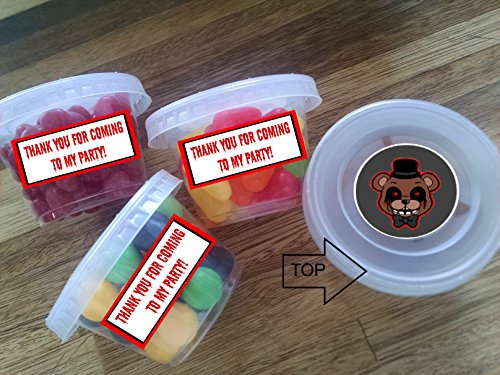 12ct FIVE NIGHTS AT FREDDY'S FNAF favor cups birthday party favors