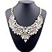 Lovage Women Crystal Collar Choker Necklace Handmade Statment Costume Jewelry For Party Use