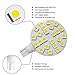 GRV T10 921 194 24-5050 SMD LED Bulb AC/DC12V-24V Super Bright Light 30W Halogen Bulb Replacement RV Camper Cabinet Dome Light Warm White Pack of 2 (2.0Generation)