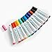 IdeaPaint Bullet Tip Dry Erase Markers, 12 Pack, Assorted Colors; High-Performing Whiteboard Markers, Low Odor, Non-Toxic, Anti-Choking Cap