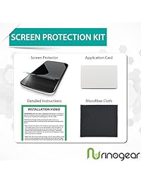 (8-Pack) RinoGear for Fitbit Versa 2 Screen Protector Case Friendly Screen Protector for Fitbit Versa 2 Accessory Clear Film