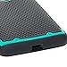 E LV Droid Turbo Case Cover - Dual Layer Hybrid Armor Defender Protective Case Cover for Motorola Moto Droid Turbo XT 1254 with 1 Stylus - Teal