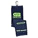 GB Tri-Fold Golf Bag Towel w/Washing Pocket (Navy Blue)