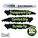 Best Black Permanent Marker (HUGE BOX OF 20 Markers) Rich Black Bold Quick Drying Permanent Ink Pens - Fine Point Durable Tips - Smear Free Design - Competes with Sharpe Markers