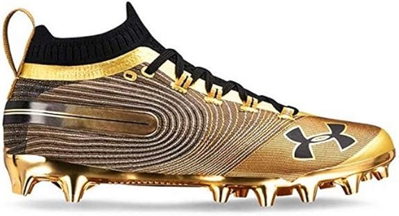 blue and gold under armour cleats